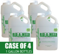Deffender Rid-A-Weed / Spider Killer, Case of 4 Gallons