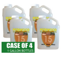 Petriwood Termite Treatment, One Case of 4 Gallons